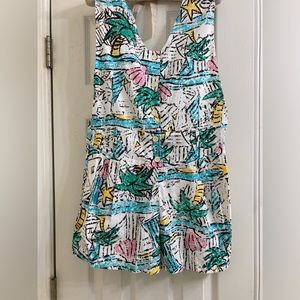 Upper Level Shorts Romper. Size M. NWOT